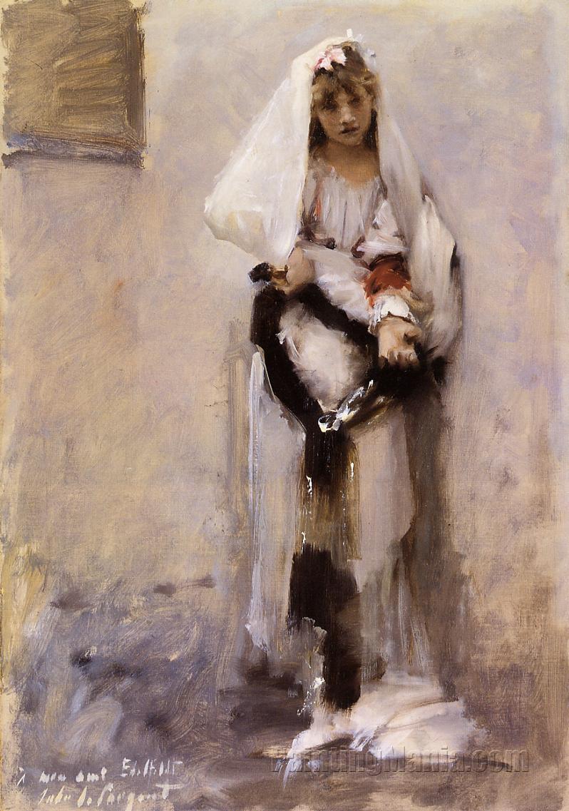 A Parisian Beggar Girl (Spanish Beggar Girl)