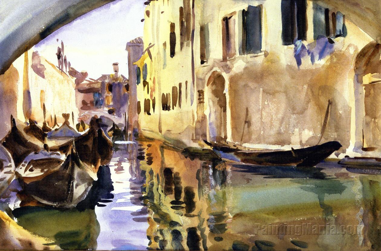 A Small Canal, Venice