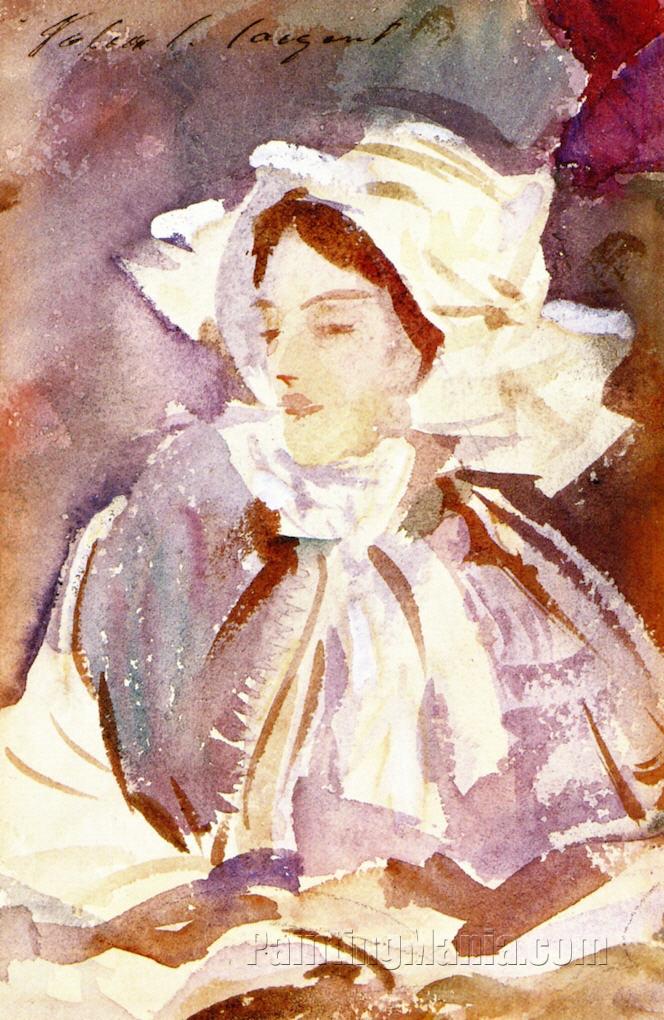 Young Woman in a Bonnet