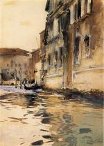 Venetian Canal. Palazzo Corner