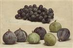 Still life of Grapes and Figs