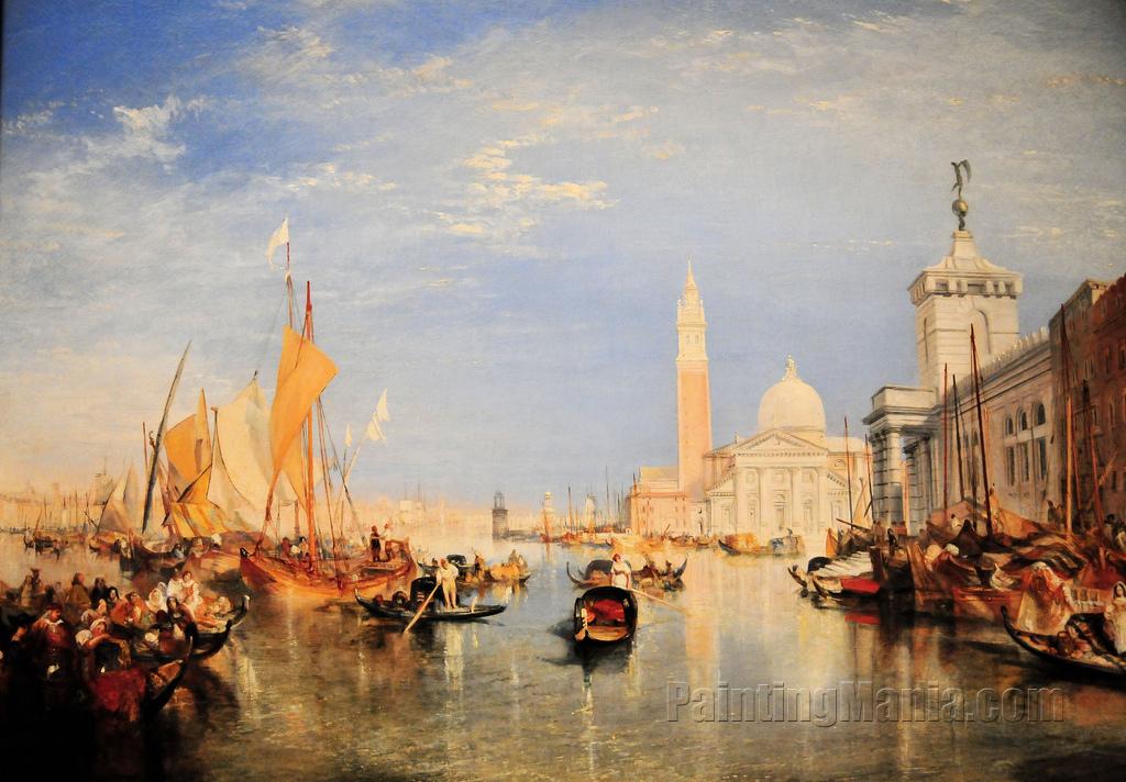 Venice: The Dogana and San Giorgio Maggiore - Joseph Mallord William ...