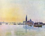 Venice, San Giorgio from the Dogana: Sunrise