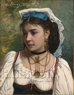 Young Neapolitan with Jewelry