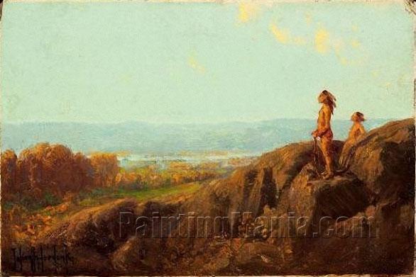 Landscape with Indian Scouts