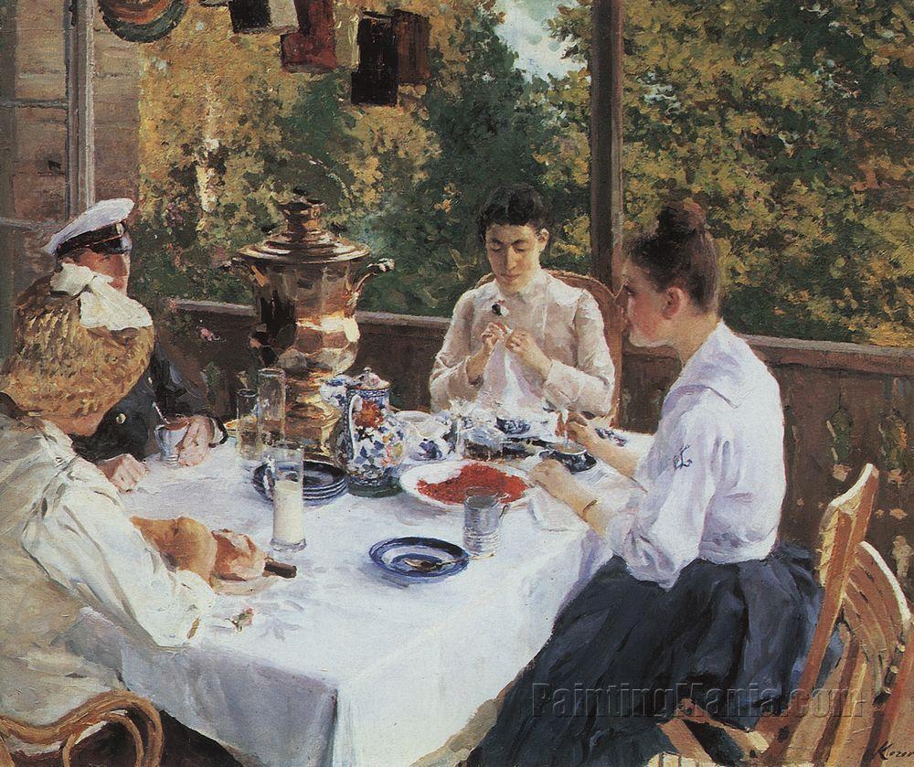At the Tea-Table