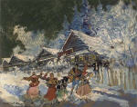 Dancers in the Snow