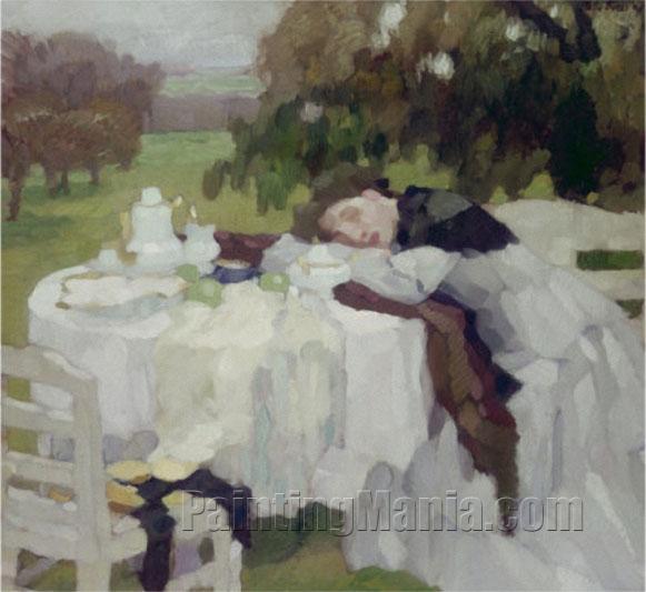 Young Woman at the Breakfast Table (Toni)