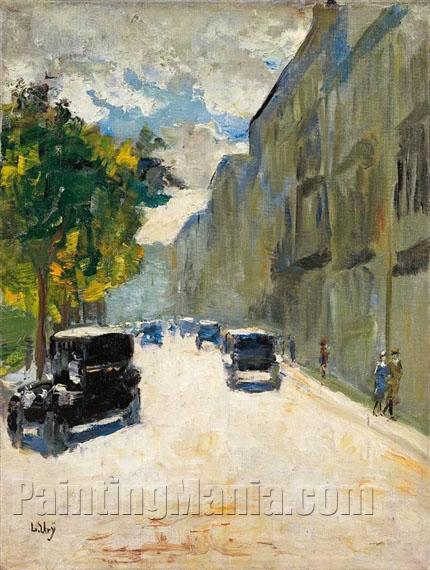 Berlin Street Scene 1920