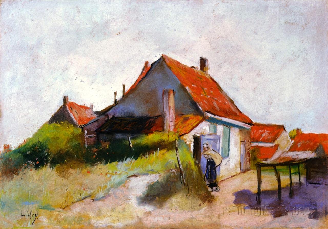 House with Red Roofs (Holland)