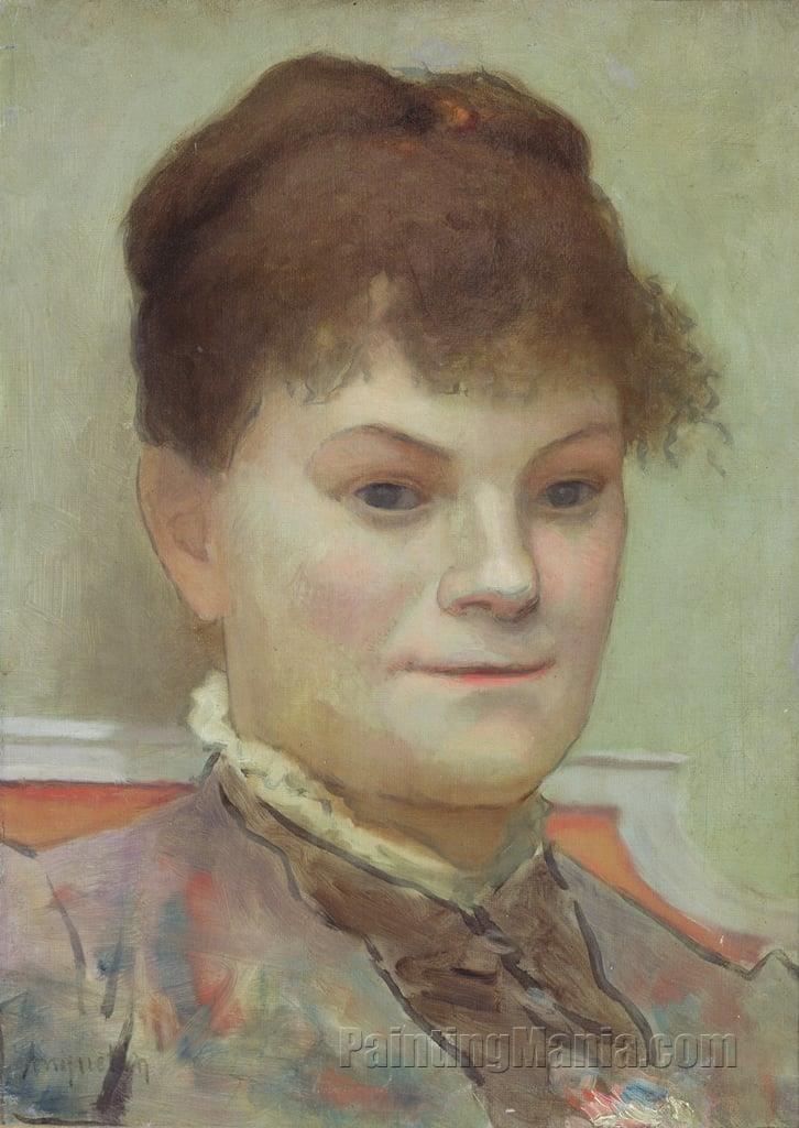 Portrait of La Goulue