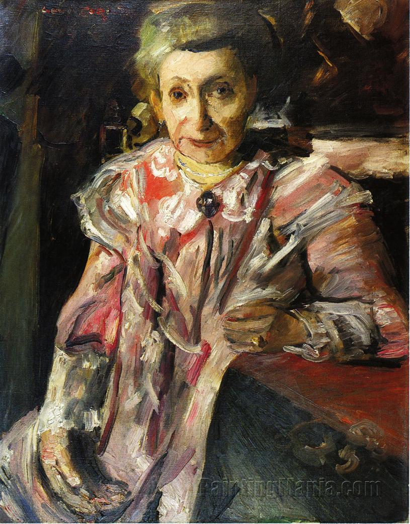Portrait of Frau Hedwig Berend, 'Rosa Matinee'