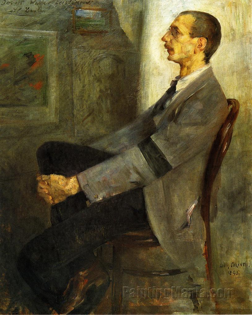 Portrait of the Painter Walter Leistikow
