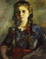 Portrait of Wilhelmine with Her Hair in Braids