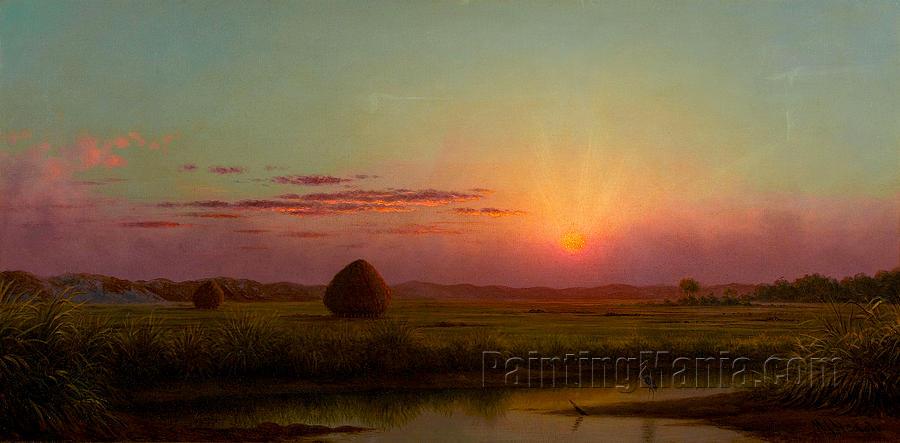 Sunset over the Marsh