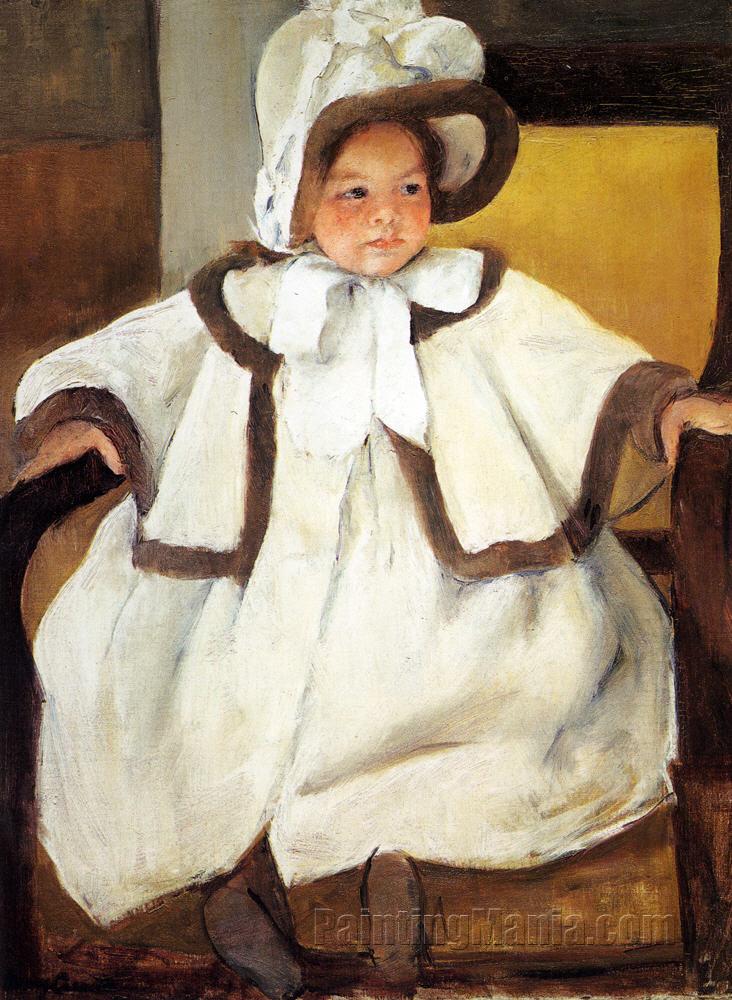 Ellen Mary Cassatt in a White Coat