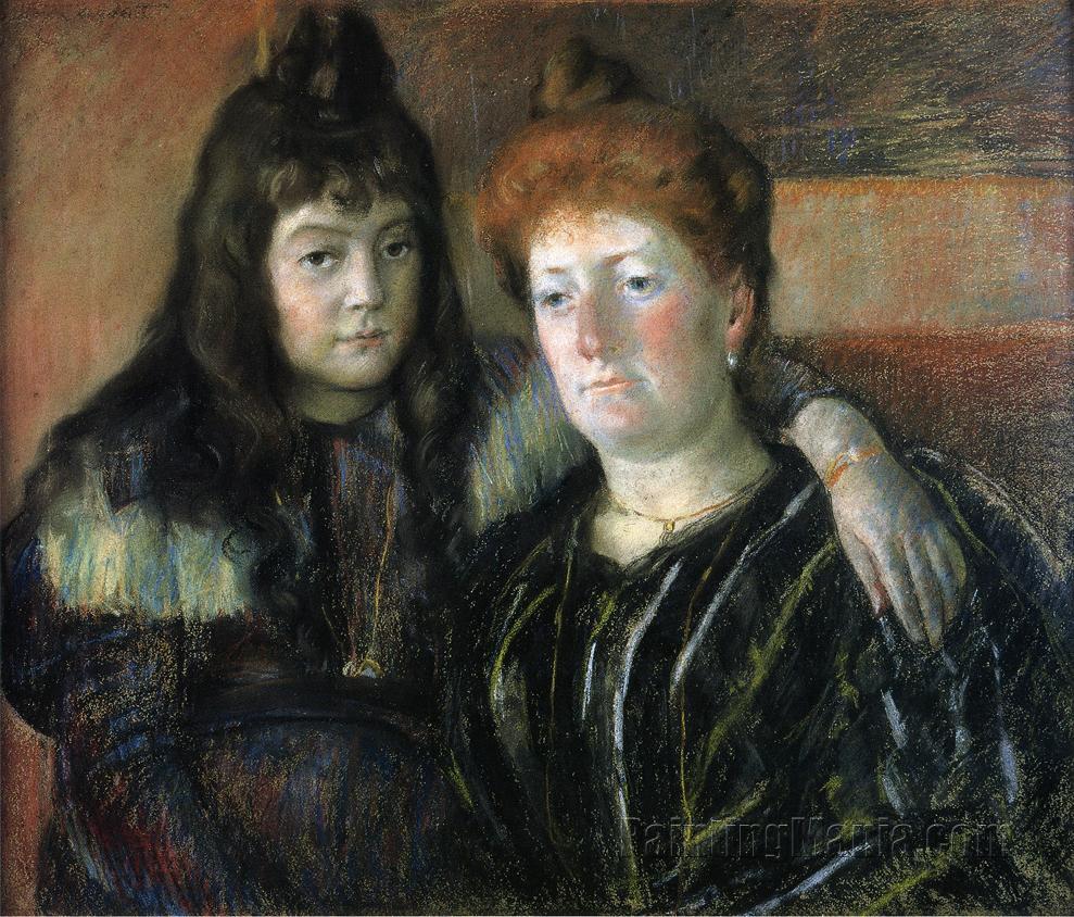 Madame Meerson and Her Daughter