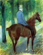 Mr. Robert S. Cassatt on Horseback