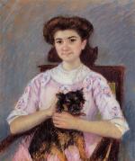 Portrait of Mie Louise Durand Ruel