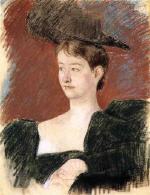 Portrait of a Young Woman in Green