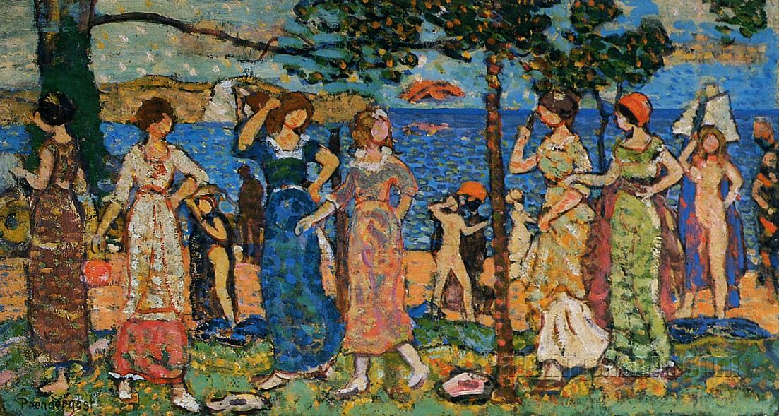 Women at Seashore