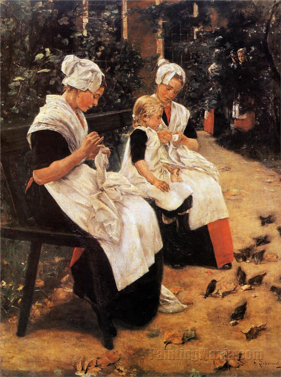 Amsterdam Orphans in the Garden