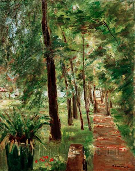 The Birch Avenue at the Wannsee Garden 1924