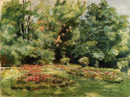 The Flower Terrace in the Wannsee Garden - 1924