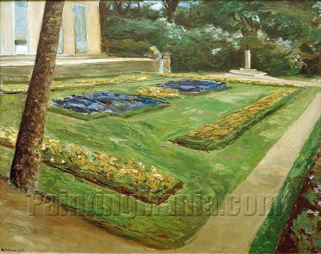 The Flower Terrace in Wannsee Garden to the Northwest 1917