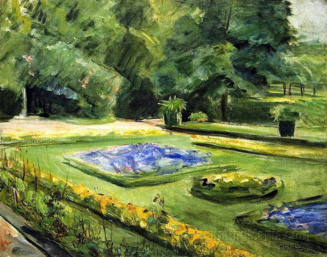 The Terrace in the Wannsee Garden toward the Northeast