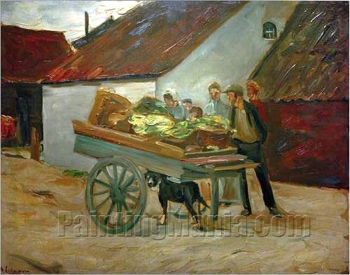 Vegetable and Dog Cart
