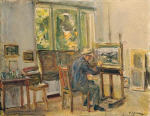 The Artist in His Studio in Wannsee