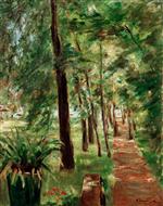 The Birch Avenue at the Wannsee Garden 1924