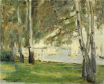 Birch Trees on the Banks of Wannsee, to the East