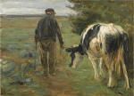 Farmer and Cow