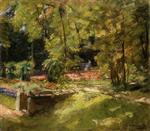 The Flower Terrace in the Wannsee Garden. Facing Southwest