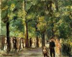 Great Lake Road at Wannsee with Promenaders