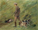 Hunter in the Dunes - Trainer with Hounds