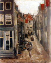 Judengasse in Amsterdam 1884