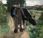 Peasant with Cow