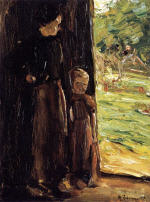 Peasant Woman with Child below a Door (Woman and Child in the Doorway)