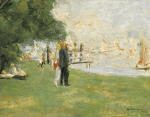 Strollers on the Wannsee