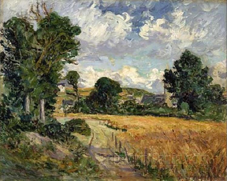 Cornfield in the Valley of Saint-Jean-du-Doigt