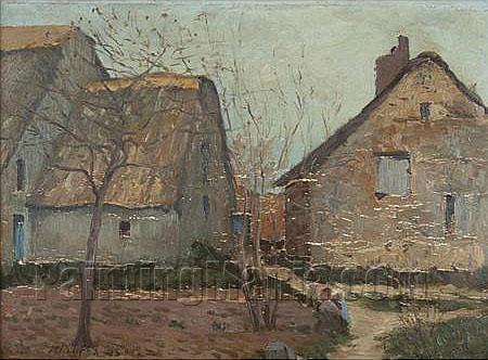 Thatched Cottages, Brittany