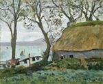 A Cottage with Thatched Roof in Douarnenez