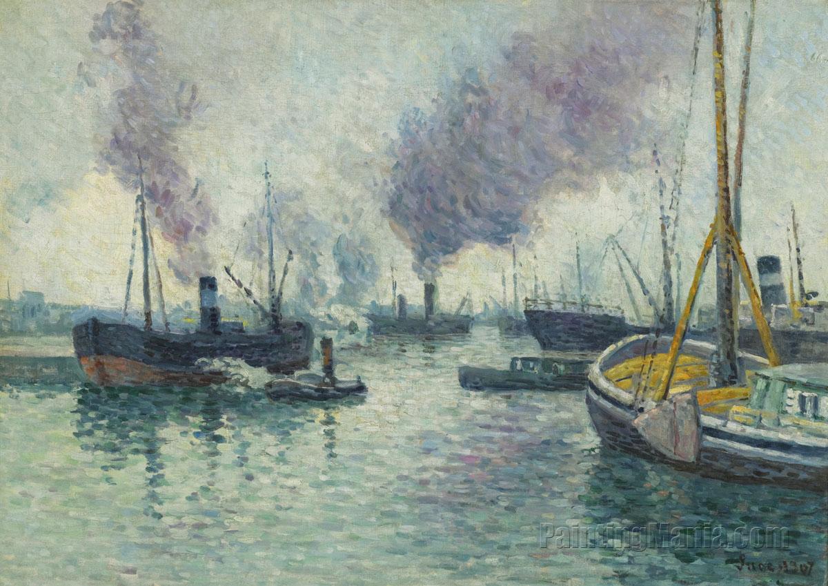 The Port of Rotterdam 1907