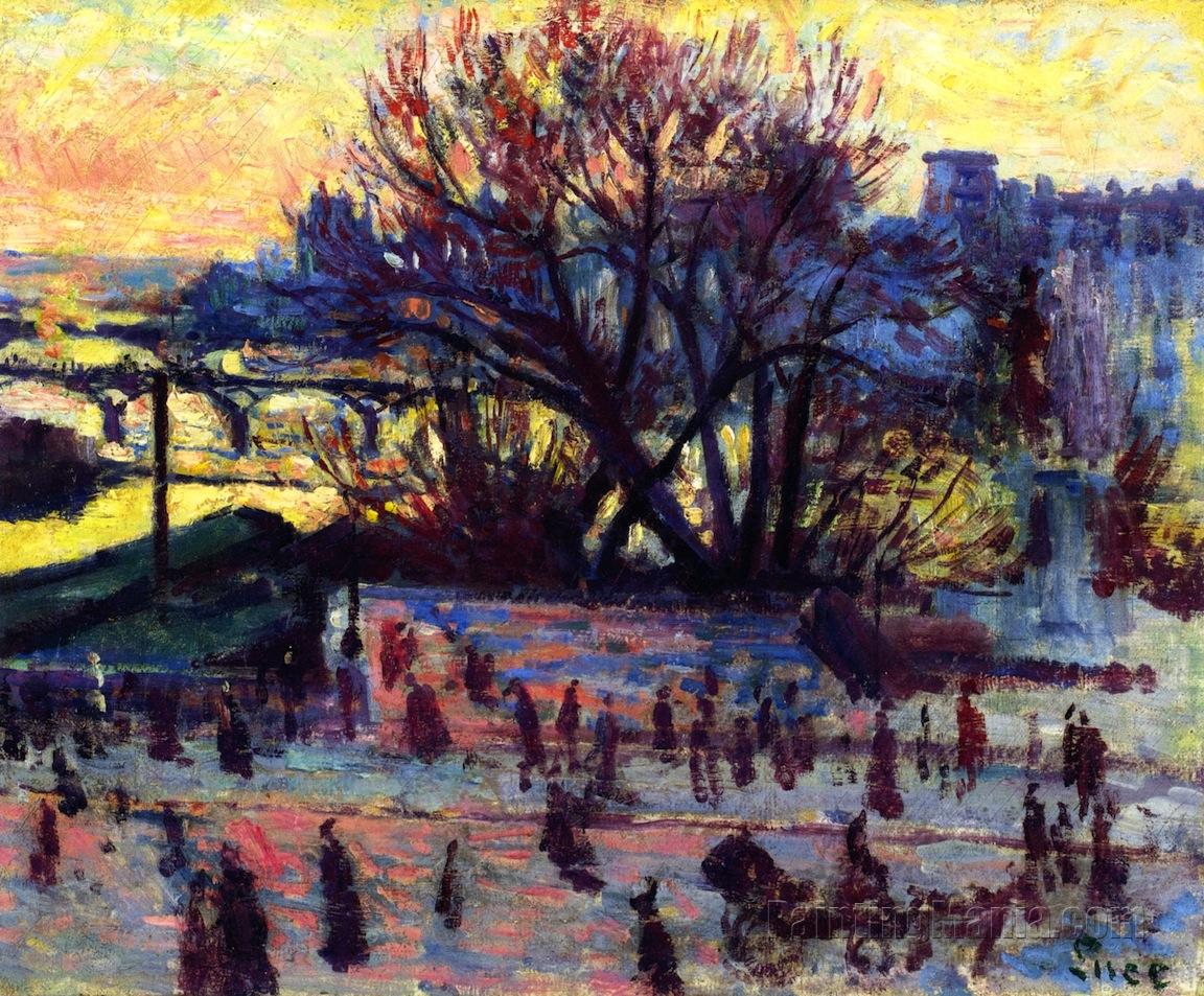 The Seine, View from Pissarro's Studio