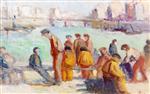 Le Treport, Fishermen on the Quay