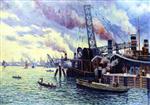 The Port of Rotterdam (1908)