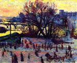 The Seine. View from Pissarro's Studio